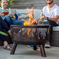 La Hacienda Wildfire 60cm Wood Burning Fire Pit
