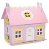 Le Toy Van Daisy Cottage Doll House with Furniture
