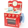 Le Toy Van Oven and Hob Set Red