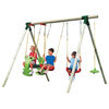 Little Tikes 4in1 Stockholm Wooden Swing Set