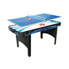 Mightymast 5ft Typhoon 2-in-1 Air Hockey and Table Tennis Game