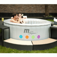 MSpa Glow LITE Bubble Spa