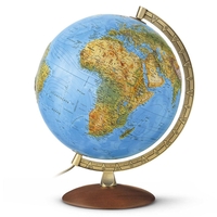 Nova Rico Primus Relief Illuminated Globe