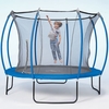 Plum 10ft Colours Springsafe Trampoline-Snorkel Blue/Lime