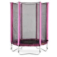 Plum 4.5ft Junior Trampoline and Enclosure (Pink)