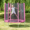 Plum 6ft Trampoline and Enclosure (Pink)