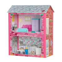 Plum Camden Court Wooden Dolls House