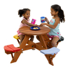 Plum Childrens Round Picnic Table