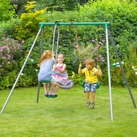 Plum Helios Swing Set