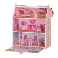 Plum Hove Wooden Dolls House