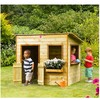 Plum Lodge Wooden Playhouse