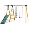 Plum MEERKAT Wooden Swing Set