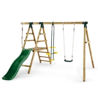 Plum MEERKAT Wooden Swing Set