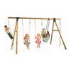 Plum ORANG UTAN Wooden Swing Set