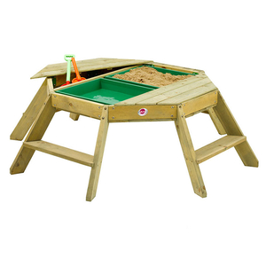 Plum Premium Wooden Octagonal Activity Sandpit Table