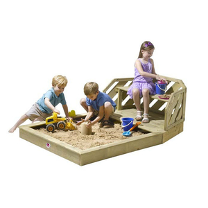Plum Premium Wooden Sandpit and Bench