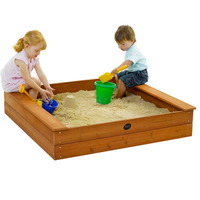 Plum Square Sandpit