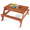 Plum Surfside Sand and Water Picnic Table