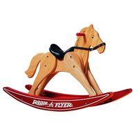 Radio Flyer Classic Deluxe Wooden Rocking Horse