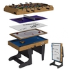 Riley 4ft 12-in-1 Folding Multi Games Table M4B-1F