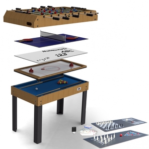 Riley 4ft 12-in-1 Multi Games Table M4B-1