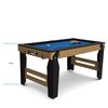 Riley 5ft Rolling Lay Flat Folding Pool Table - now endorsed by Ronnie O