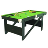 Riley 6ft Folding Lay Flat Snooker Pool Table RS6AG