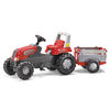 Rolly Junior RT Pedal Tractor with Farm Trailer (Red)