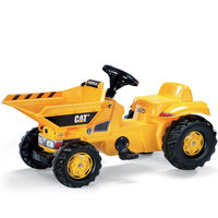 Rolly Kid Caterpillar Dumper Truck Pedal Tractor