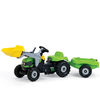 Rolly Kid Deutz Pedal Tractor with Frontloader & Trailer