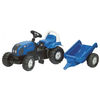 Rolly Kid Landini Power Farm 100 Pedal Tractor with Trailer