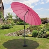 Shanghai 2.7m Pink Parasol With Crank and Tilt