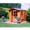 Shire Buckingham Summerhouse (7ft x 9ft) with Verandah