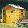 Shire Hide Wooden Playhouse with Optional Verandah