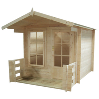 Shire Maulden Log Cabin (9ft x 9ft) with Verandah