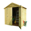 Shire Overlap Double Door Shed (4ft x 6ft)