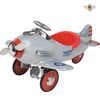 Silver Pursuit Pedal Plane