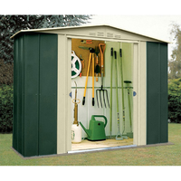 Store More Canberra Eight Apex Metal Shed (8ft x 3ft)