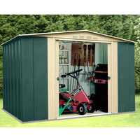 Store More Canberra Ten Apex Metal Shed (10ft x 7ft)