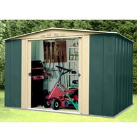 Store More Canberra Ten Apex Metal Shed (10ft x 8ft)
