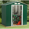Store More Emerald Parkdale Apex Metal Shed (6ft x 6ft)
