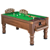 Supreme Bar Billiard 6ft Slate Bed Table (Walnut)