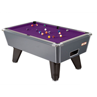 Supreme Winner 8ft Slate Bed Pool Table (Carbon)