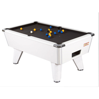 Supreme Winner 8ft Slate Bed Pool Table (White Pearl)