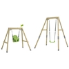 TP Toys Acorn Growable Wooden Swing with 2 Seats
