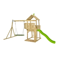 TP Toys Kingswood YORK Wooden Swing Set and Slide