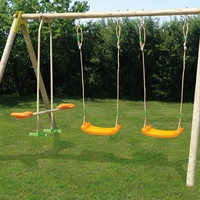 Trigano Jardin Choupy Double Swing and Glider Set