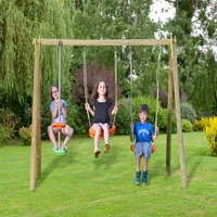 Trigano Jardin Natura Berry Wooden Swing and Glider Set