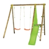 Trigano Jardin Topwood Dani Wooden Swing and Slide Set