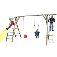 Tuin ANTOINE S Wooden Swing Slide Set